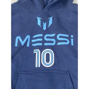 Messi Collection Kids Navy Blue Hoodie and Joggers Tracksuit Set Size 10/12 NEW